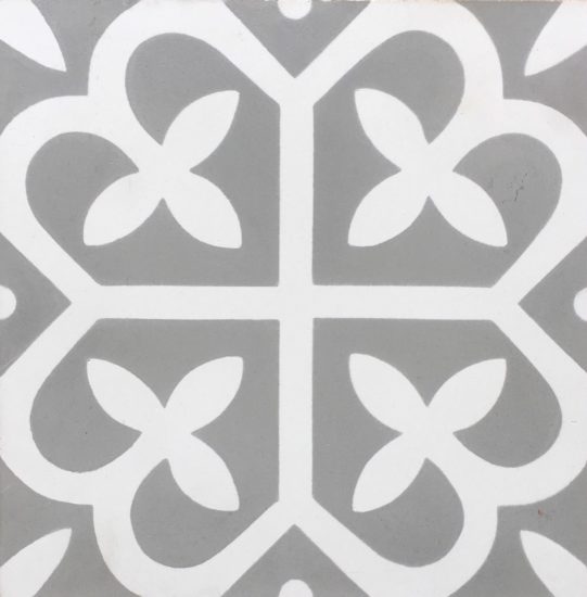 Athens Grey Encaustic Tile image