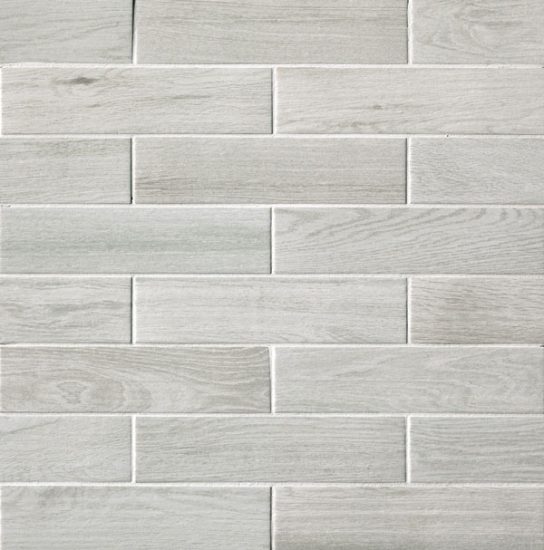 Bark Bianco Timber Look Subway image