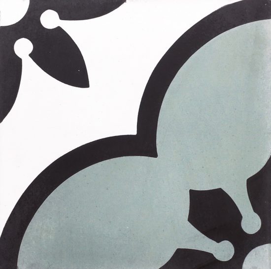 Corfu Green Encaustic Tile image