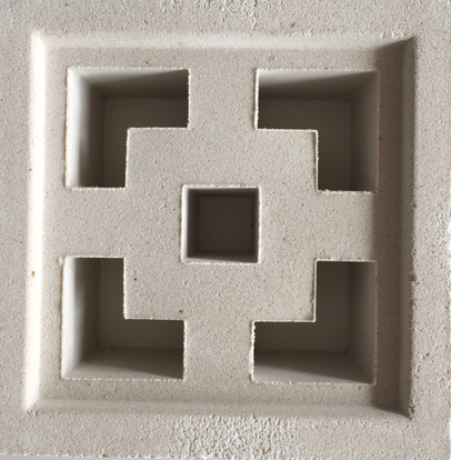 Palm Springs White Breeze Block image