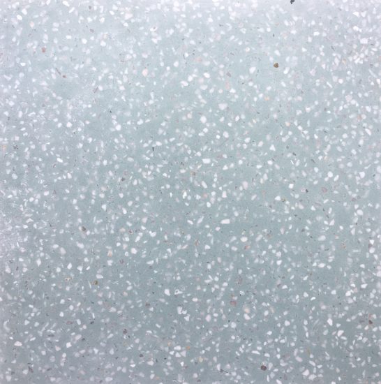 Mint Medium Chip Encaustic Terrazzo Tile image