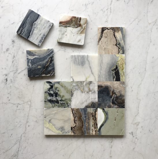 River Jade Marble Square Tile image