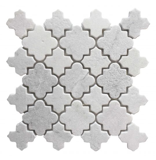 Cairo Carrara Tumbled Mosaic image
