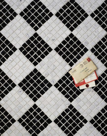 Sibella Court Shipley Nero Marquina Mosaic image