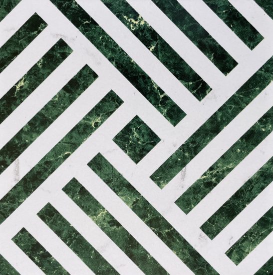 Retro Green Square image