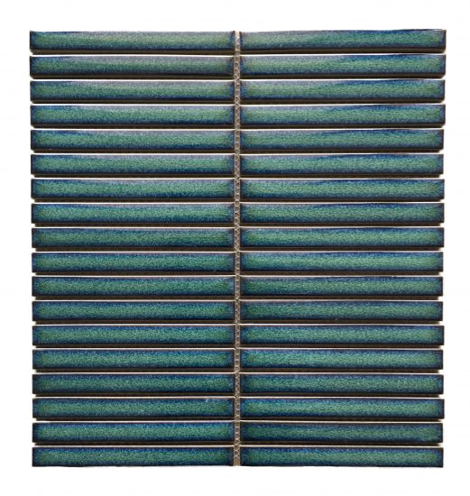 Vintage Long Green Gloss Finger Mosaic image