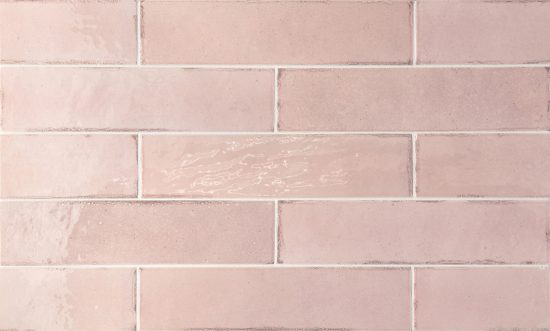 Tribeca Tea Rose Gloss Subway Tile image