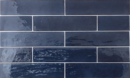 Tribeca Blue Note Gloss Subway Tile image
