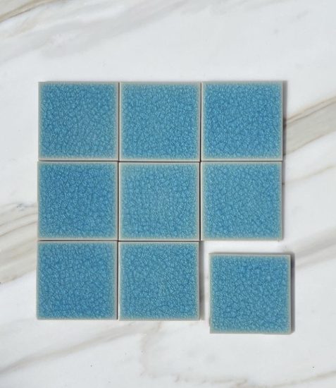 Marseille Cloud Blue Square Tile image