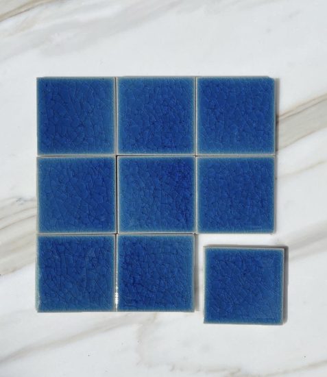 Marseille Feel Blue Square Tile image