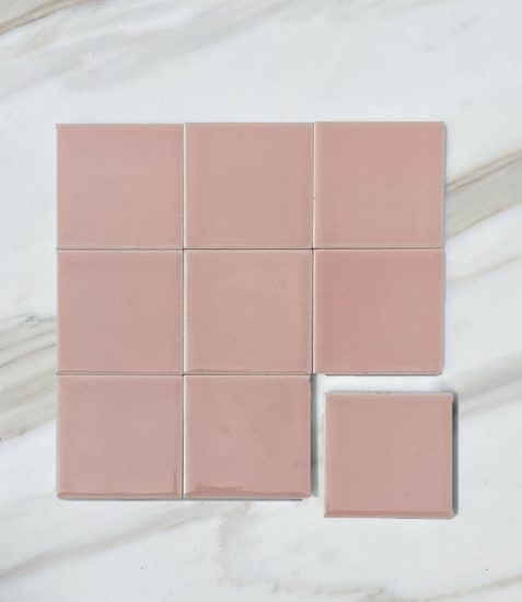 Marseille Peach Puff Square Tile image