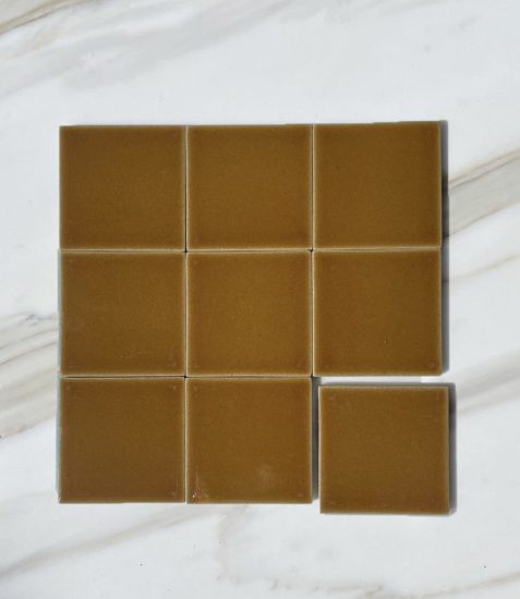 Marseille Sand Brown Square Tile image