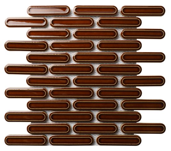 Bounty Oval Caramel Gloss Mosaic image