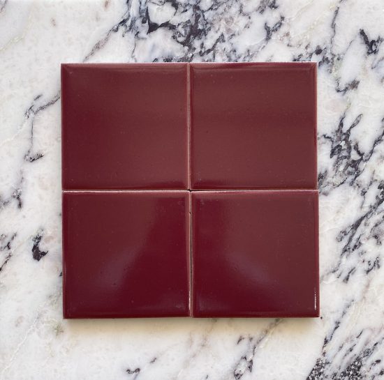 Marseille Red Wine Square Tile image