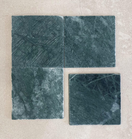 Tumbled Indian Green Square Tile 150x150 image