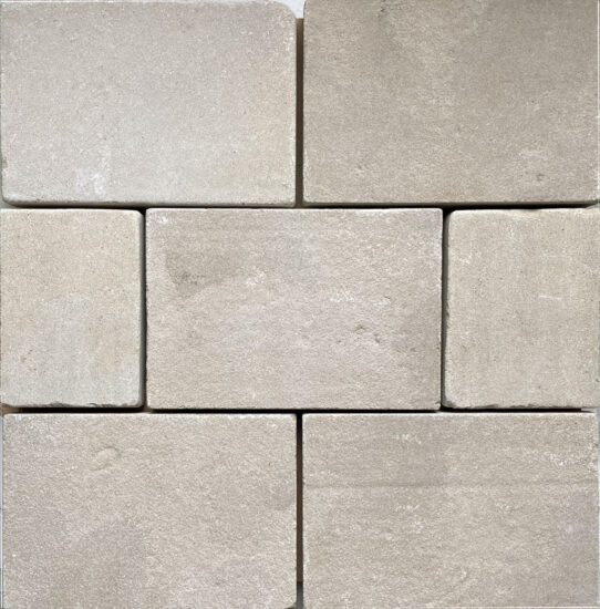 Limestone Beige Tumbled 100x150 image