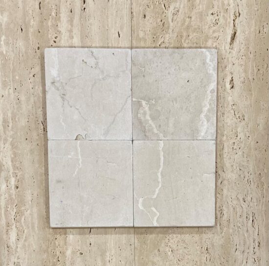 Tumbled Botticino Square Tile 150x150 image