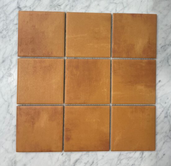 Cotto Matt Glazed Square 97mm Mosaic image