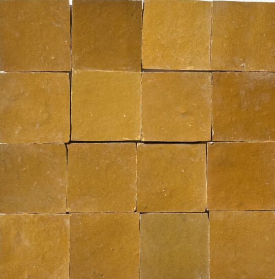 Zellige Caramel Terracotta Moroccan Square image
